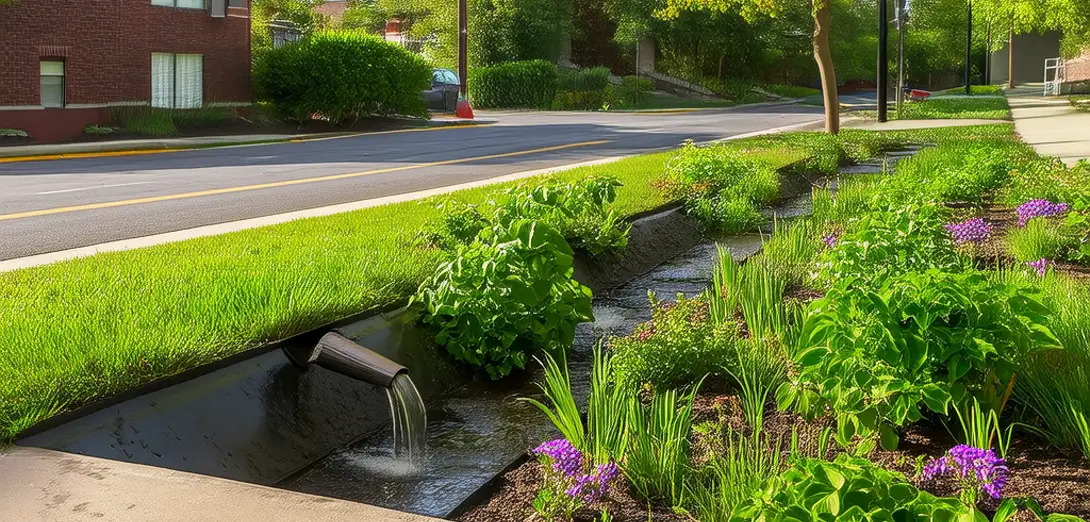How Rain Gardens Clean Urban Runoff Naturally
