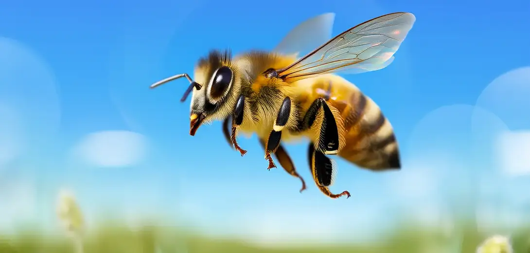 How Bees Navigate Using Polarized Light Patterns in the Sky