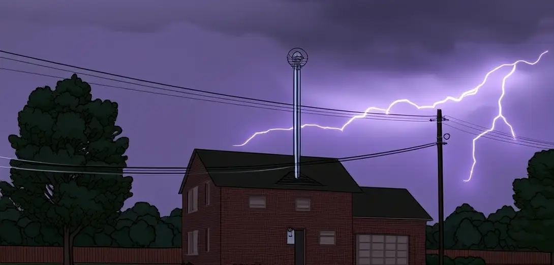 Why Lightning Rods Don’t Attract Lightning But Provide Safe Discharge Paths