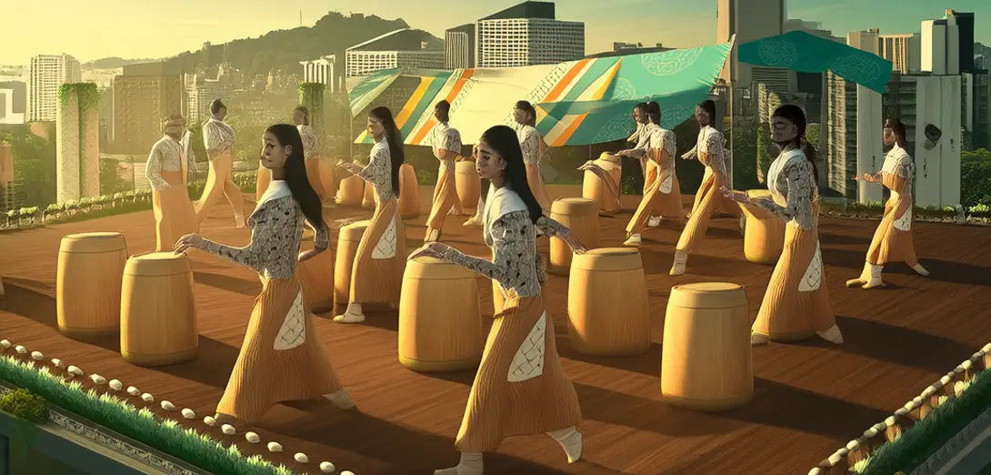Brazilian Carnaval Samba Schools as Urban Resilience Simulators