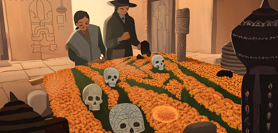 Mexican Día de Muertos Altar Design as Decolonial Archival Practice