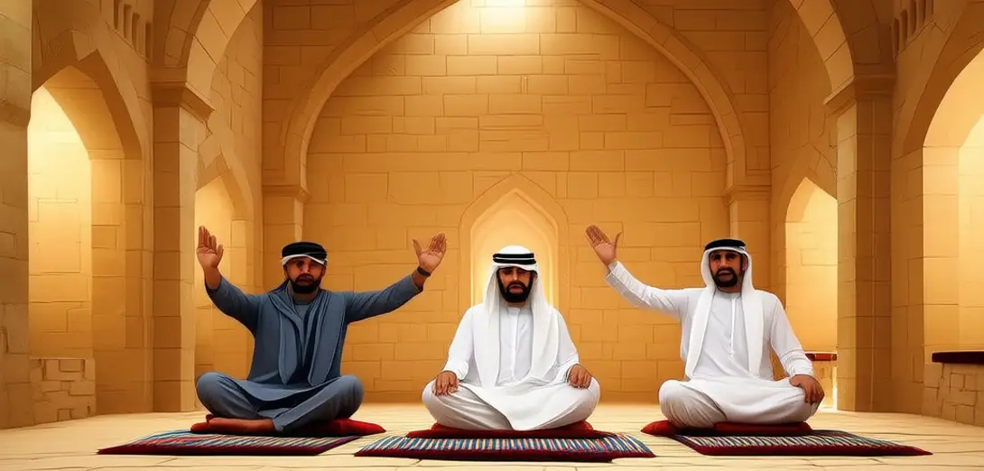 Omani Majlis Seating Arrangements as Consensus Geometry