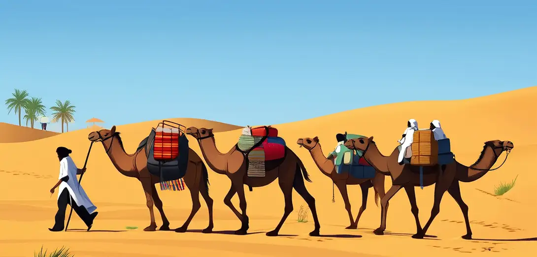 Caravans That Linked Oasis to Oasis