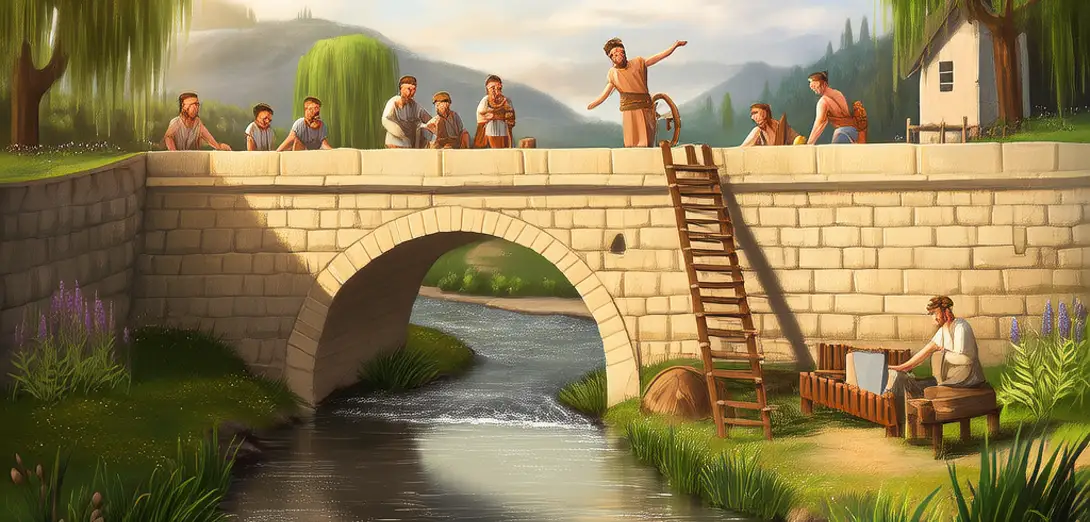 Stone Bridges That Spanned Sacred Rivers