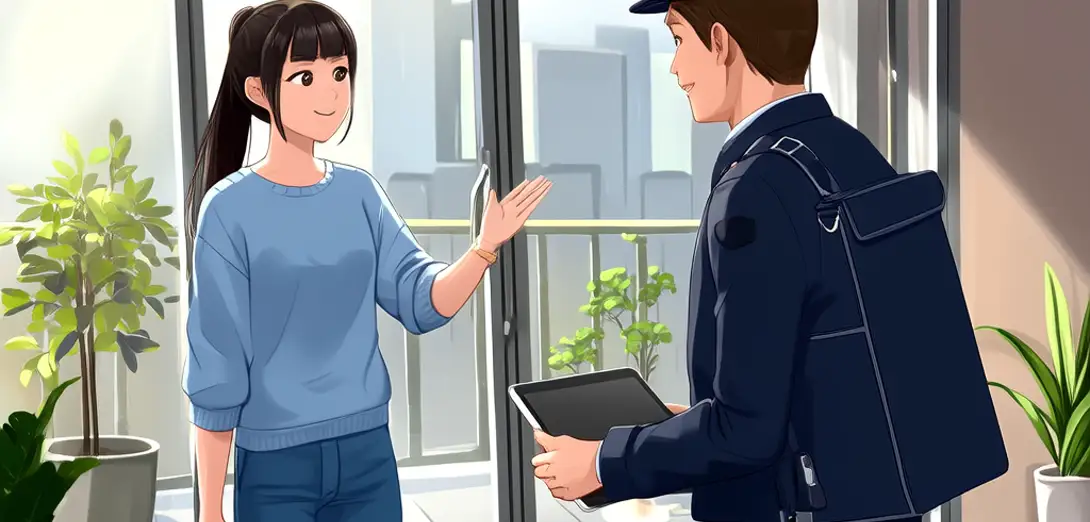 Negotiating Delivery Time with a Courier