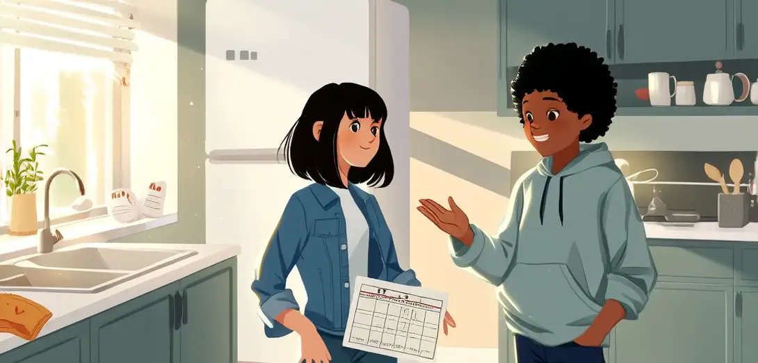 Clarifying a Shared Household Chore Schedule