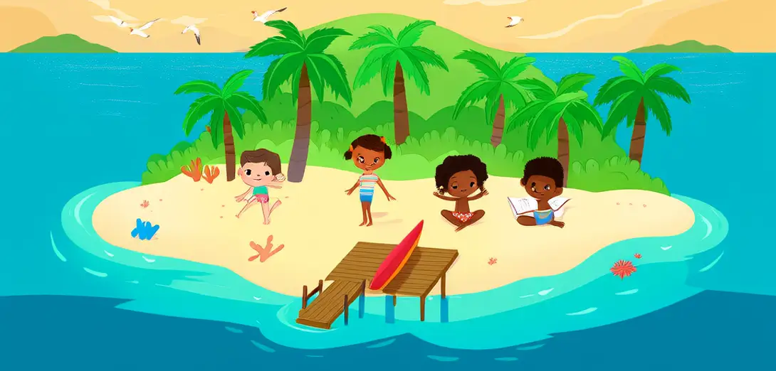Islands Are Small Worlds