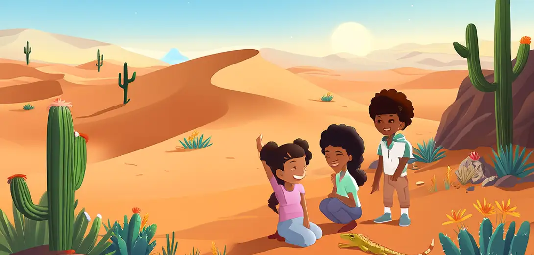Deserts Are Dry but Alive