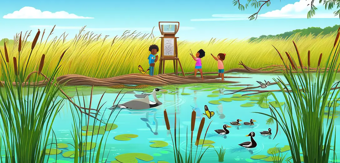 Wetlands Filter Water and Shelter Wildlife
