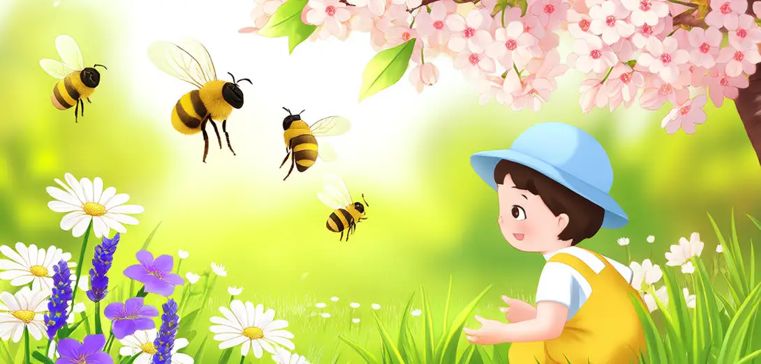 How Bees Help Flowers Make Fruits