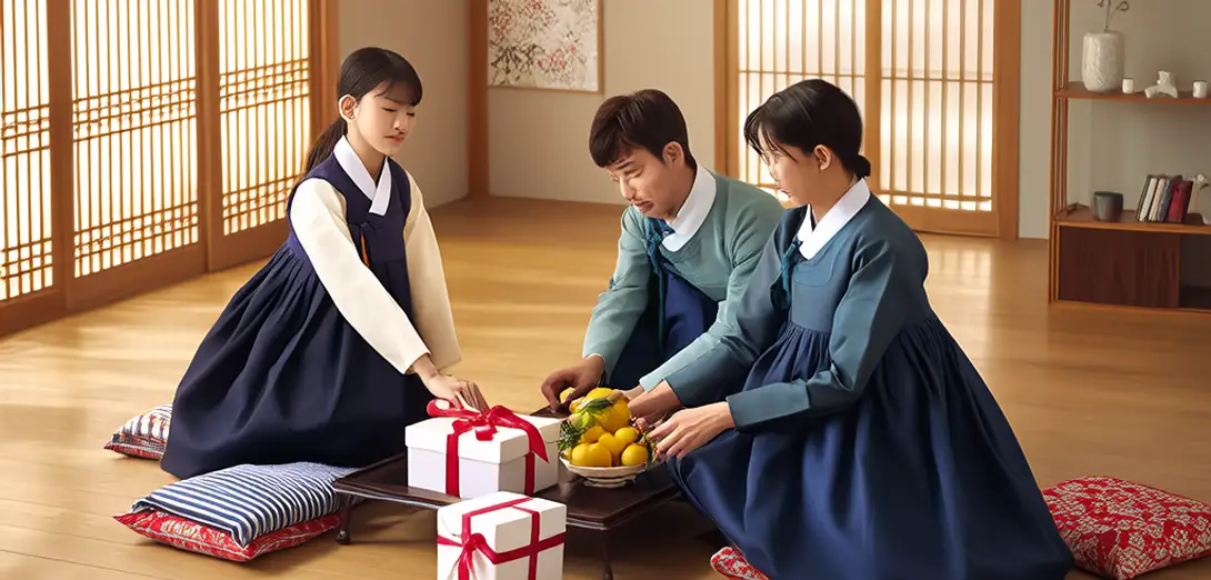 Gift-Giving Rituals in Korean Seollal Celebrations