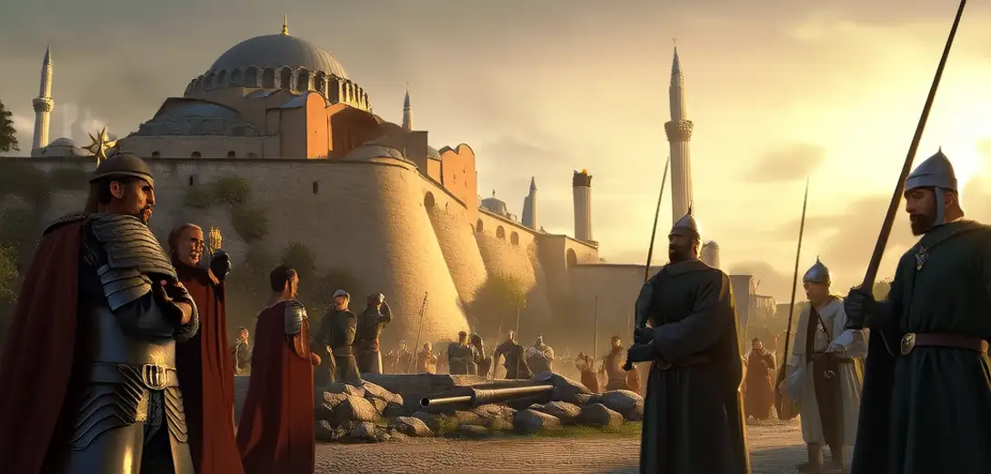 The Fall of Constantinople in 1453