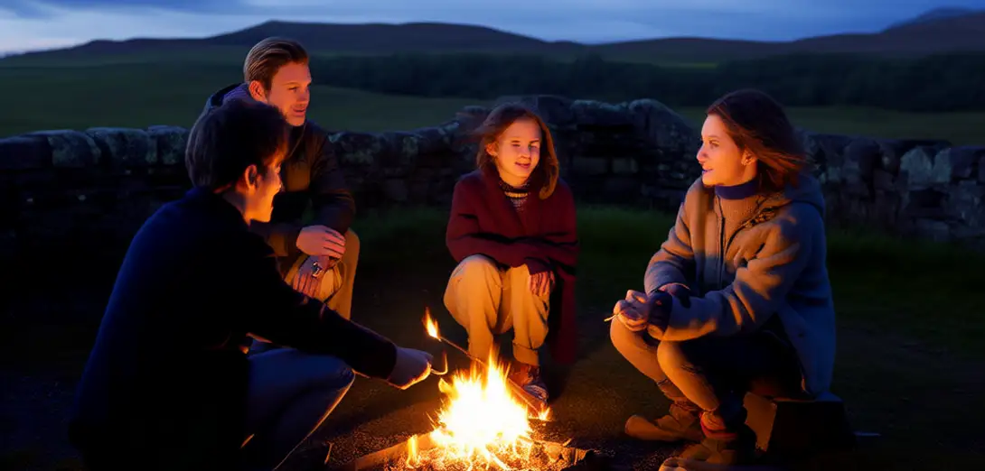 The Samhain Hearth Lighting in Connemara’s Stone Ringforts