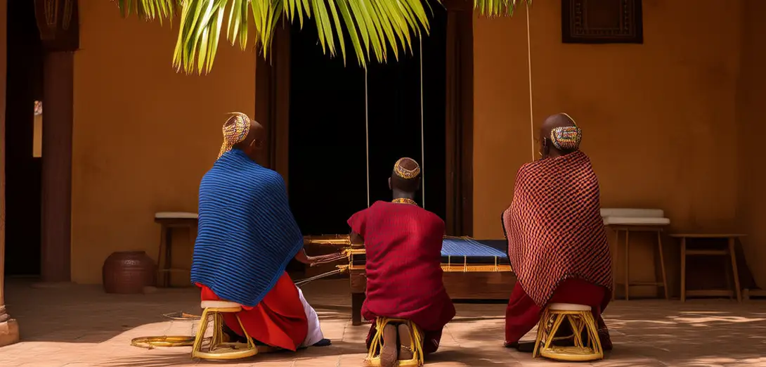 The Kente Cloth Weaving Ceremony in Ashanti Royal Courts