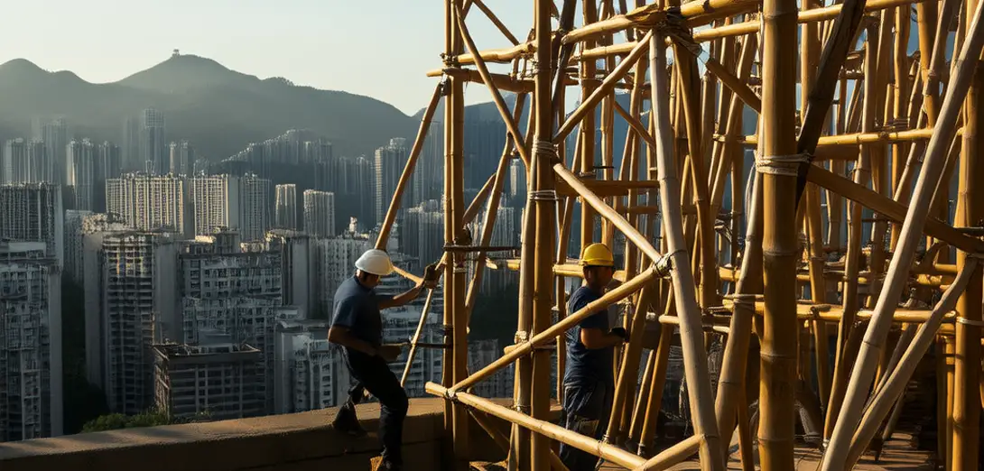 Bamboo Scaffold Semiotics in Hong Kong Construction Sites: Verticality as Negotiated Trust Infrastructure