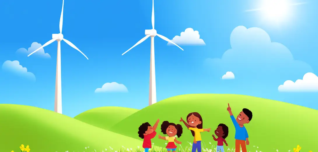 Wind and Sun Make Clean Power
