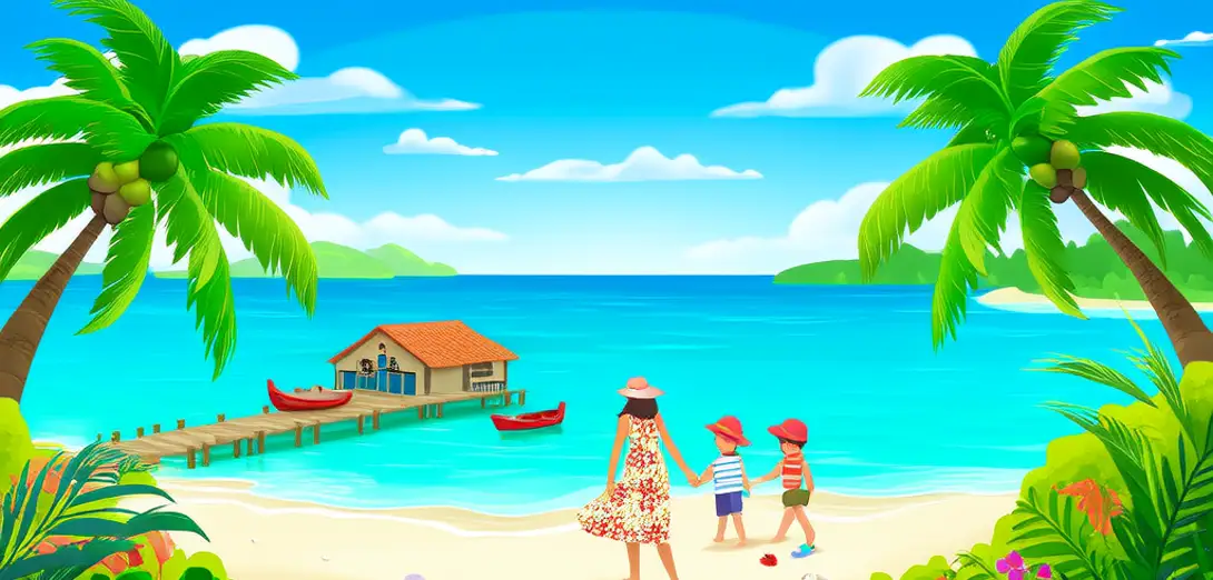 Islands Are Small Worlds