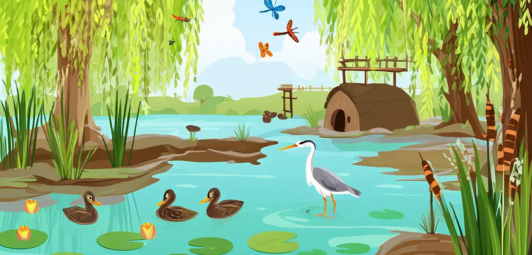 Wetlands Clean Water and Shelter Life