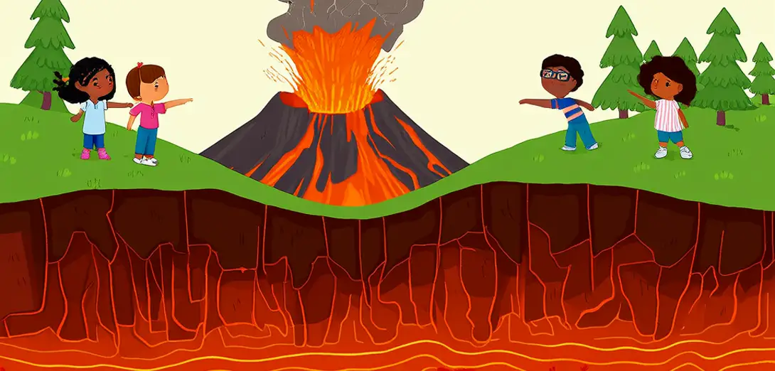 Volcanoes Build Land and Change Climate