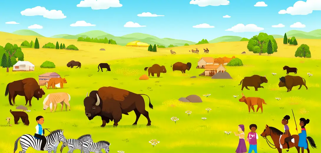 Grasslands Stretch Across Continents