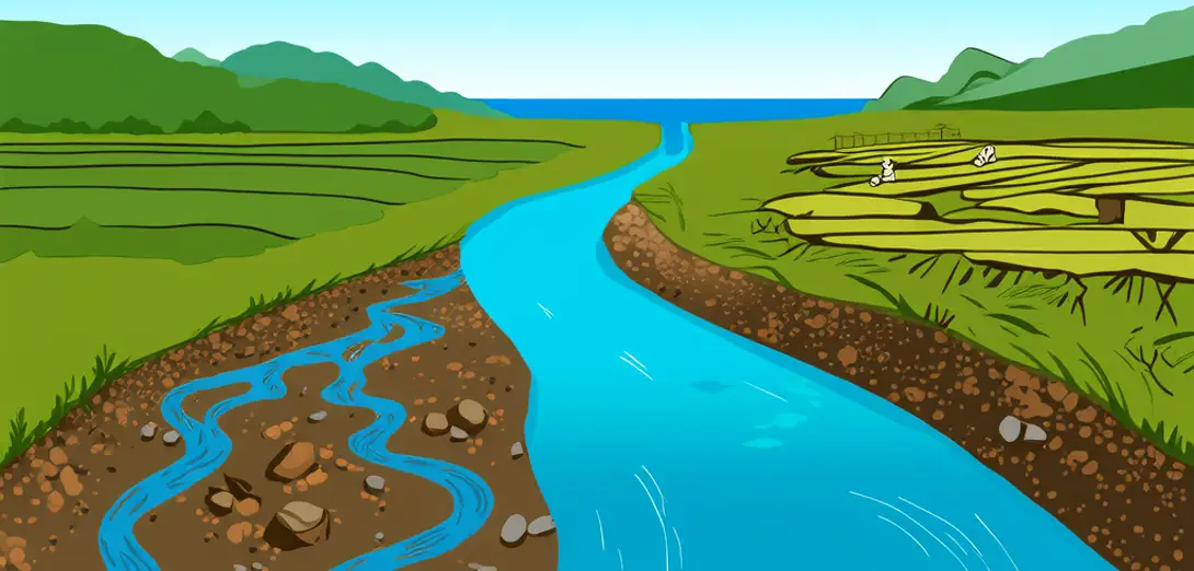 Rivers Carry Sediment to the Sea