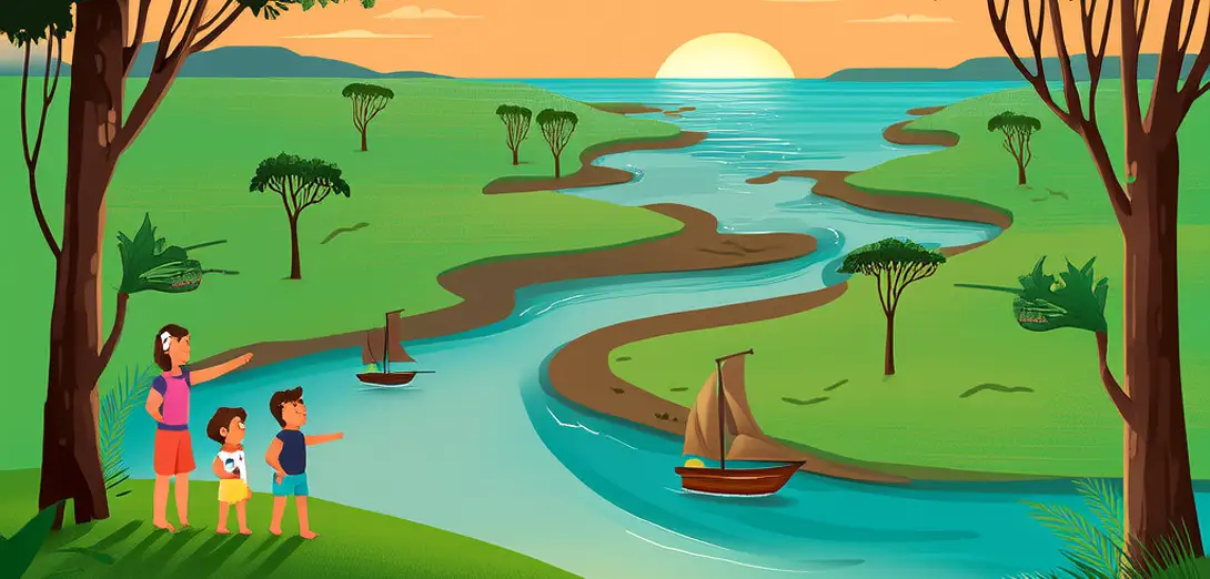 Deltas Spread Where Rivers Meet Sea