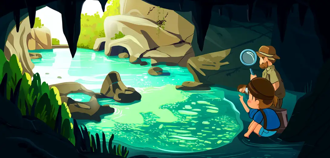 Caves Reveal Hidden Water and Rock Paths