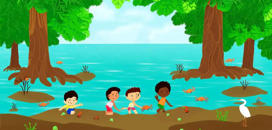 Mangroves Anchor Coasts and Nurture Fish