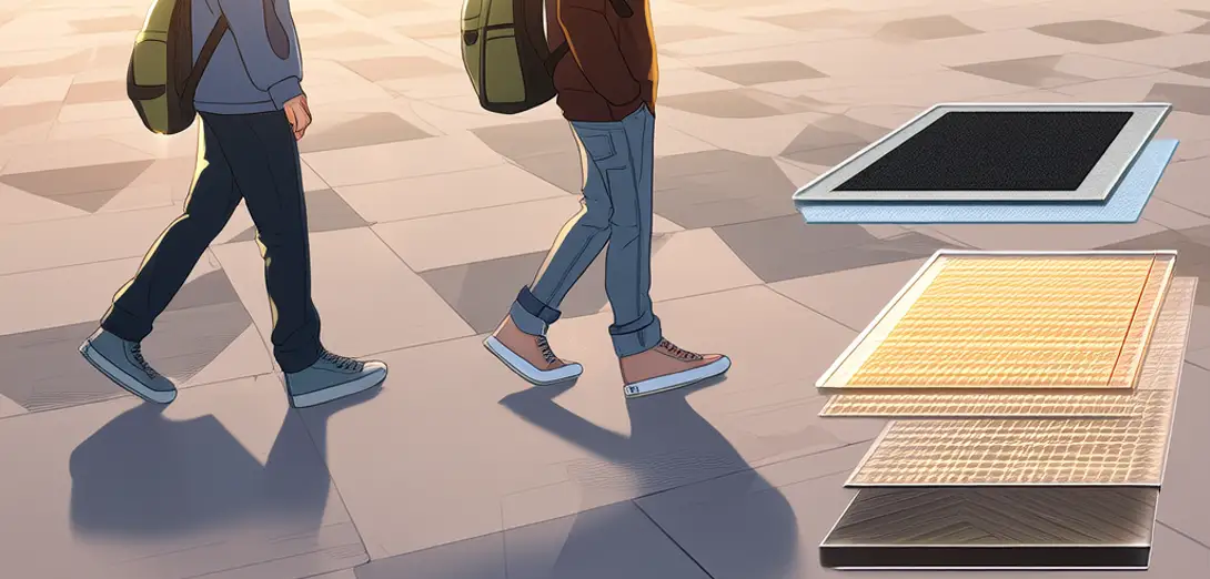 How Piezoelectric Floor Tiles Generate Electricity from Footsteps