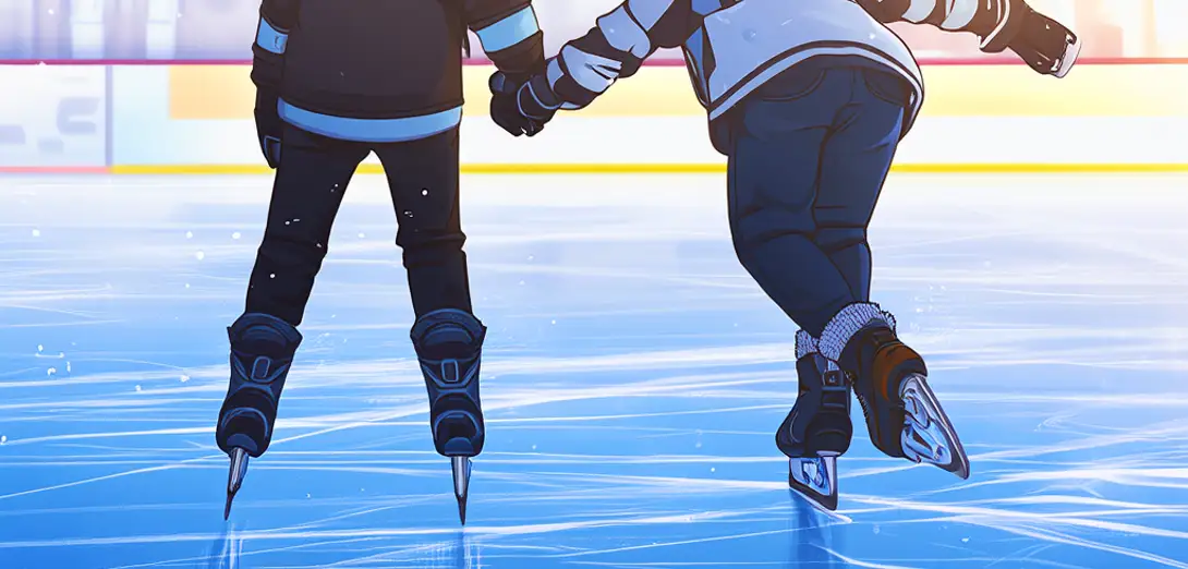 Why Ice Skaters Glide Smoothly on Thin Water Films