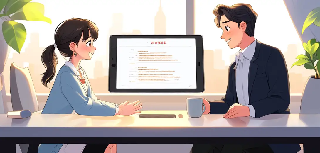 Signing the Sales Contract Together