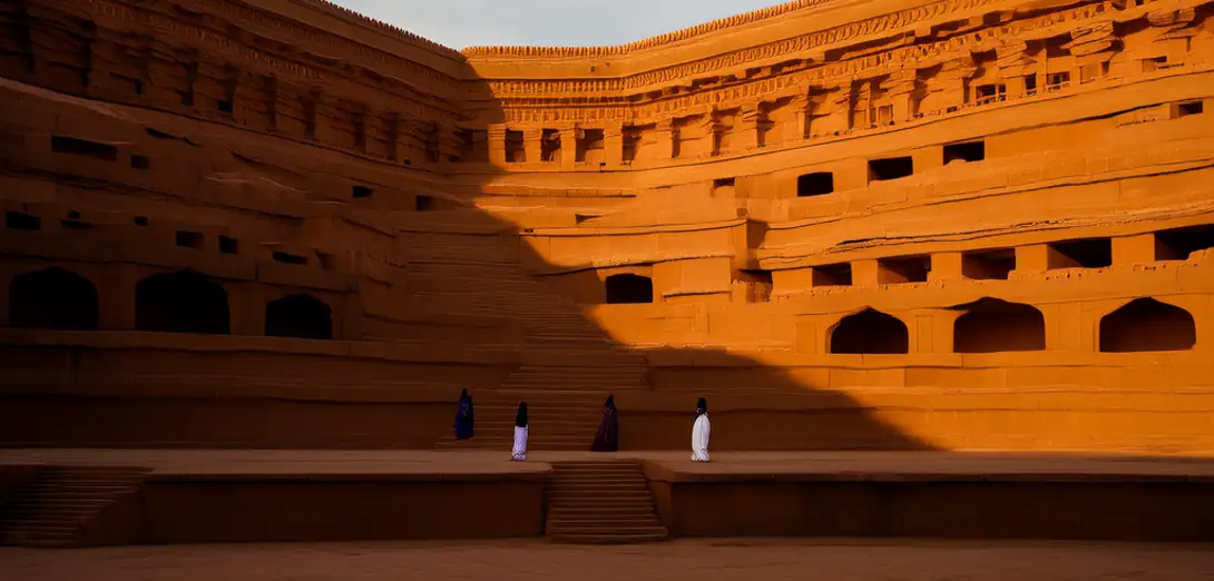 Thermal Mass Regulation in Rajasthan’s Stepwell Ceremonies During Summer Solstice
