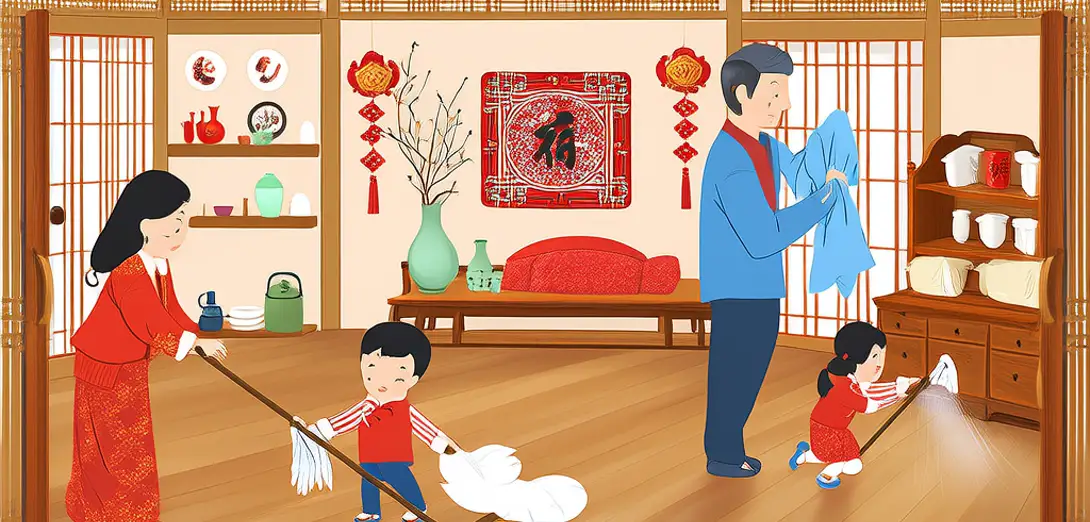 New Year Clean in Korea