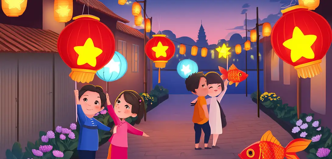 Paper Lanterns in Vietnam