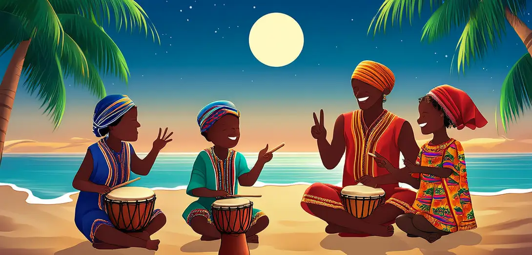 Moonlight Drumming in Senegal