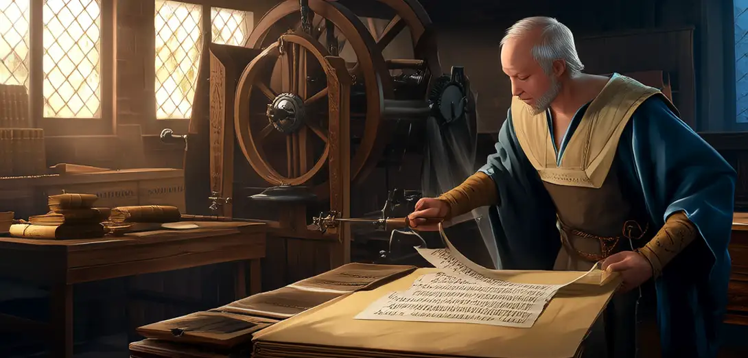 The Printing Press Revolution: Knowledge Moves Beyond Monasteries