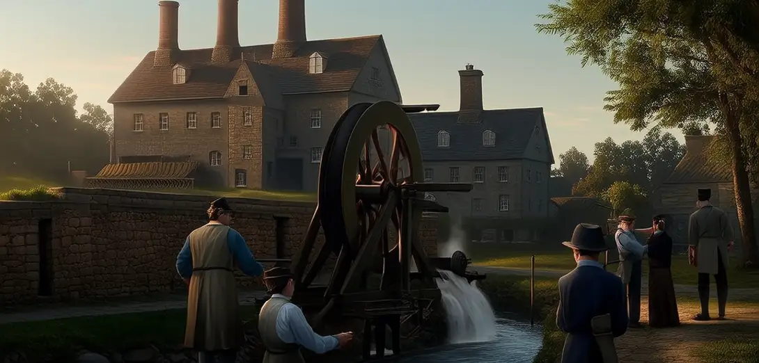 The Industrial Revolution Begins in Textile Mills