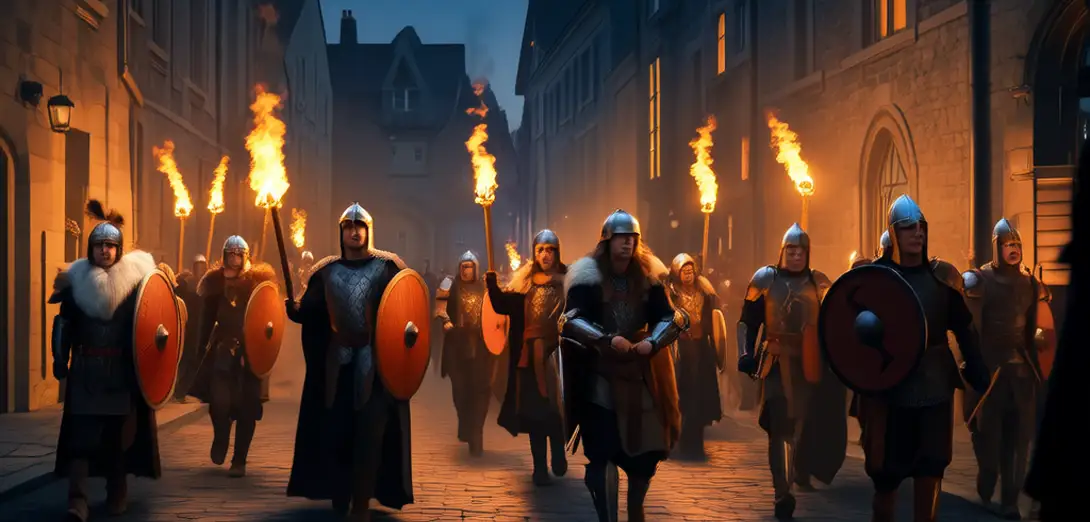 The Up Helly Aa Torchlight Procession in Lerwick: Norse Memory in Shetland’s Wind-Swept Streets
