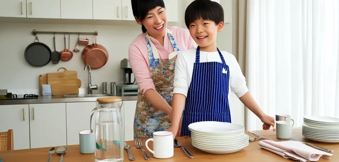 At Home — Helping with Chores
