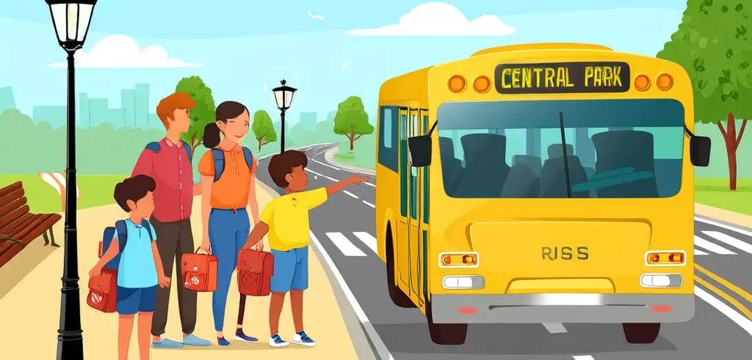 At the Bus Stop — Asking for Directions
