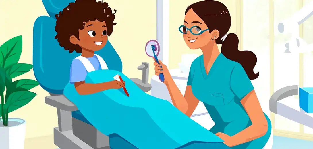 At the Dentist’s Office — Getting a Checkup